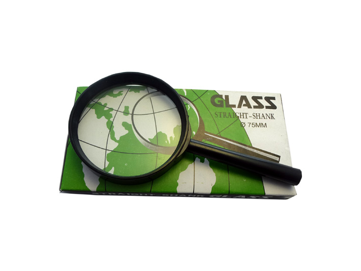 Hand Magnifier with 3 times magnification Ø75mm
